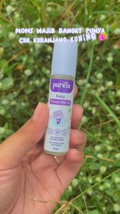 Minyak Tidur Purela Baby 2-in-1 - Peppermint Lavender Zaitun & Jojoba untuk Bayi Nyenyak & Tetes Kecil 8ml