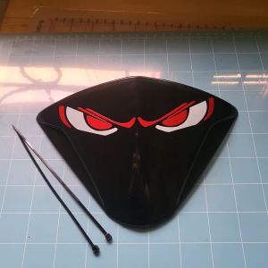 Visor Sepeda Motif Mata Keren + Tali Tis