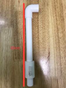 Ống bơm airlift lẻ full trắng fi16  bơm nước bể cá bằng khí oxy chảy cực mạnh siêu êm ái chế lọc bio vi sinh