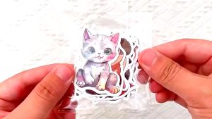 (🇸🇬 Local seller) Waterproof Stickers PVC Vinyl Plastic Children Gift Cartoon Kid Phone Luggage Laptop ipad Bottle