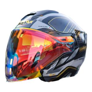MOTORAX | Summer Motorcycle Helmet Half or 3/4 Coverage