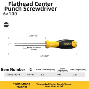 deli | Impact Resistant Extra Large Screwdriver
