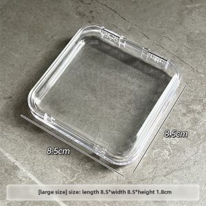 Bracelet Storage Box Large 18mm Transparent Bodhi Bead Colored Glaze Crystal String Beads Bracelet Jewelry Box Portable