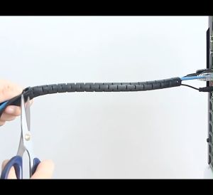 【Local Delivery】Flexible Spiral Cable Organizer Storage Pipe Cord Protector Management Cable Winder