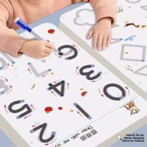gumahus | Controlled Writing Practice Erasable Tracing Book for Preschoolers and Toddlers