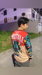 Buy1Take1 Mens Motorcycle Drifit Jersey Long Sleeve Motocross Biker Tshirt Racing Top Quick COD Breathable Summer Dirt Bike Off Road Enduro Adventure Reflective Slim Fit Gorpcore Vibe Y2K Techwear Cyberpunk Racer Speed Flow