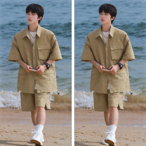 izzue | Workwear Style Summer Light Loose Leisure Suit