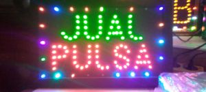 Lampu JUAL PULSA