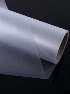 AFDB | Window Privacy Film Frosted Glass Window Clings Bathroom Door Window Coverings Day and Night Privacy Peel and Stick Sun Blocking