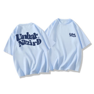 Plus Size Ladies Navy Blue American Retro Plus Size Short Sleeve T-Shirt Womens Summer Loose Half-Sleeved T-shirt Unique Chic Tops