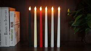 2pcs Lampu Lilin Elektrik Panjang LED / Lilin Baterai Longstick /Dekorasi Rumah / Candle Light Hias Tahan Lama