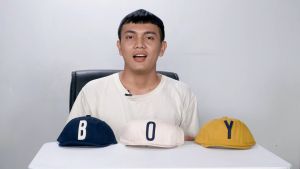 BRYO New Model HURUF Topi anak bayi usia 1-3 tahun IMPORT real pict