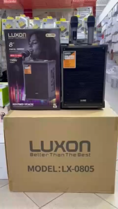 [ BorongPro ] LUXON LX-0805 150W Wireless Bluetooth Speaker / 2 Wireless Microphone / Rechargeable Outdoor Entertainment / Super Bass