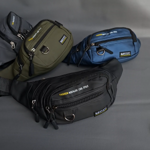 Tas pinggang tas slingbag pria spon tahan air [sport]]