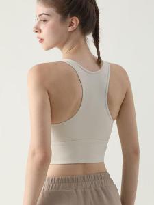 High Impact Shock Resistant Bra with Fixed Pads Sports Bra