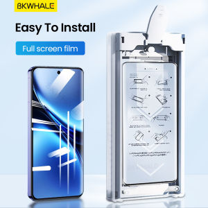 BKWHALE Uốn màn hình bảo vệ phim Đối với Vivo X200 Pro X100S X100 Ultra V50 V40 V30 V29 V40E V30E V29E V27 X80 X90 Y300 Y200 Y100 iQOO 11 12  13 Pro HD trong suốt mềm phim