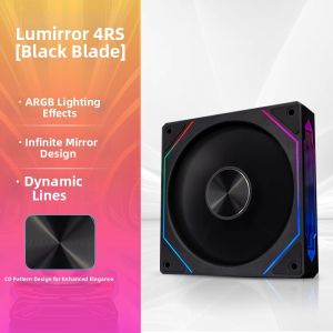 Jungle Leopard | ARGB Thermal Management PC Case Fan Synchronization Prism 12cm