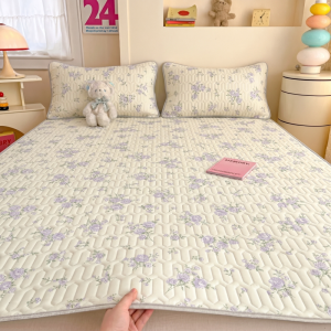 KAMONI | Cooling Ice Silk Latex Summer Bedding Set