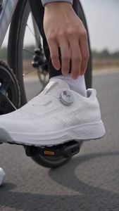 MTB Cycling Shoes Men A88 Professional Flat Cleat Breathable Dual Use Leisure Outdoor Walk Mountain Bicycle Sneakers 2026