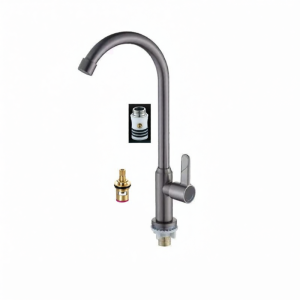 FENGHONGTAO | Vòi Nước Lạnh Đơn 304 Thép Không Gỉ 1/4-inch