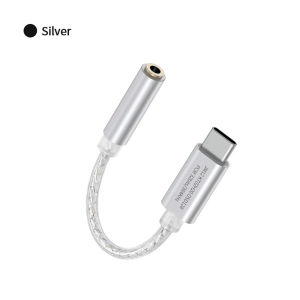 JCALLY JM12 Digital Audio Adapter Type-C to 3.5mm Converter HIFI Sound DAC Chip Headphone Amplifier for Phone PC Adapter Cable