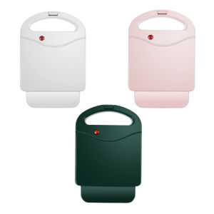 【winnereco】Sandwich Maker Grill Sandwich Maker Fast Heating Bread Hot Dog Toaster Non Stick Panini Press for Breakfast Bread Muffin