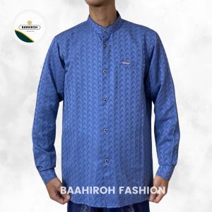 Kemko pria lengan panjang baju koko sultan premium koko kemeja keren