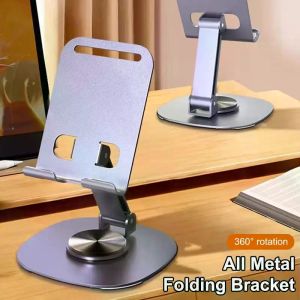 Rotating Table Cell Phone Holder Support Desktop Stand For Tablet PC/Phone Mount