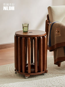 NALANDUOHAO | Portable Wooden Side Table