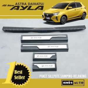 Paket Lengkap SillPlate Pintu Samping - Belakang AYLA 2023 - 2025