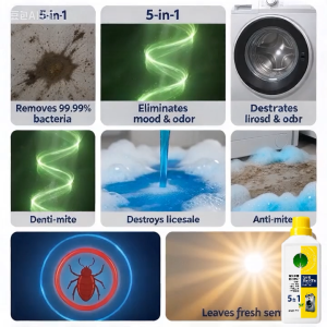 500ML Liquid Washing Machine Cleaner Mold-resistant Mite remover For washing machine cleaning