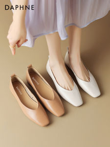 Daphne | Autumn Winter Womens Soft Leather Low Heel Slip-on Loafers