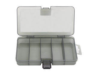 5Grid /10Grid Fishing Tackle Box Waterproof Plastic one Layer Lures Hook Minnow Bait Storage Case Multifunctional Fishing Tool