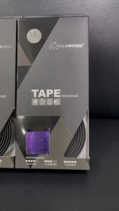 CICLOVATION ADVANCED BAR TAPE LEATHER TOUCH Aurora - Purple Green Blue