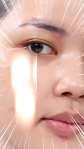 DAZZLE ME Supore-Fine Skin Makeup Primer - Hasil Akhir Matte