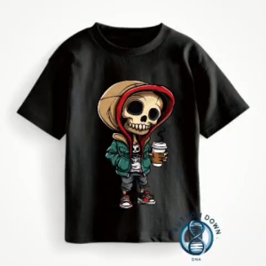 BUTTON DOWN / VIRAL Kaos anak distro kombinasi motif SIMPONS/ pendek LAKI" dan PEREMPUAN/COTTON COMBED PREMIUM