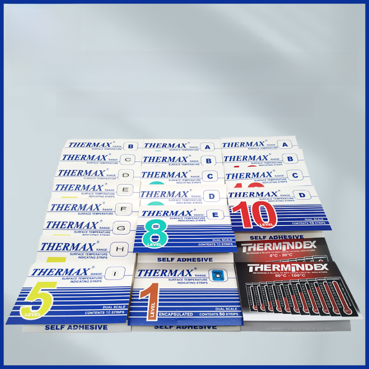 Thermax นําเข้าจากสหราชอาณาจักร กระดาษทดสอบความร้อนทนอุณหภูมิสูงที่ใช้ ...
