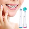 Replacement Toothbrush Heads for Oral B Ortho and Power Tip Brush Heads Compatible with Oralb Electric Toothbrush for Braces. 