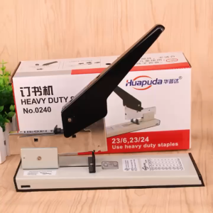 Large Capacity Manual Stapler 3000pcs Staples 23/13/6 Binding for Office Home Use Heavy-Duty Paper Stapling Paper Stapler Document Binding Durable Construction Labor-saving Reliable Binding
