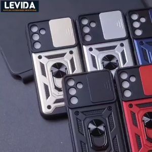 Samsung M15 5G Samsung M55 5G Case Robot Ringstand Slide Kamera Samsung M15 5G Samsung M55 5G