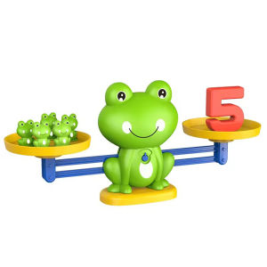Mathematical Intelligence Math Toys Funny Frog Scale Childrens Early Education Toys Addition Subtraction Balance Enlightenment