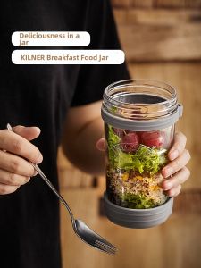 YOGEHOME | Overnight Breakfast Oatmeal Jar