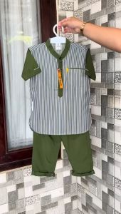 Setelan Baju Koko Anak Laki Laki Setelan Koko Anak Baju Muslim Anak 2 - 10Tahun Kain Katun Madinah
