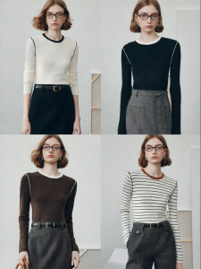 FAMANXUAN | Fashion Small Size Ladies Wool Sweater