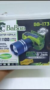 Senter Kepala Zoom BaBon BB 173 Led Super Terang Senter kepala zoom 60WAT