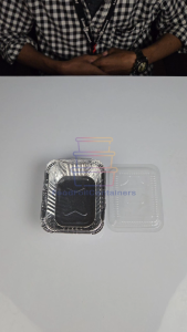 ALUMUNIUM FOIL CUP P435 MENTAI RICE LASAGNA DIMSUM MENTAI MACARONI SCOTHEL
