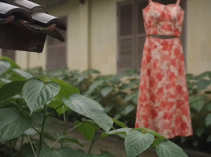 Áo Croptop Hai Dây Hoa Ramie Thanh Minh Top208 Thời trang Hity