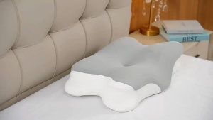 🔥【SG Ready Stock】🔥 Butterfly Shaped Neck Pillow Memory Foam Support Orthopedic Cervical Spine Care 蝶形枕记忆棉 Gift Idea