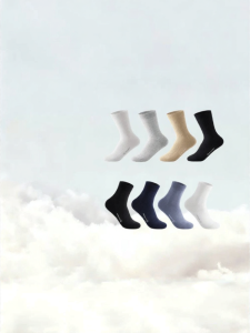 Purcotton | Antibacterial Cotton Summer Ankle Length & Knee High Socks