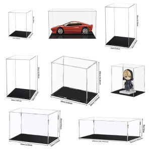 Acrylic Display Case Assemble Collectibles Display Box Display Stand Storage Protective For Toys Crafts Memorabilia Jewelry